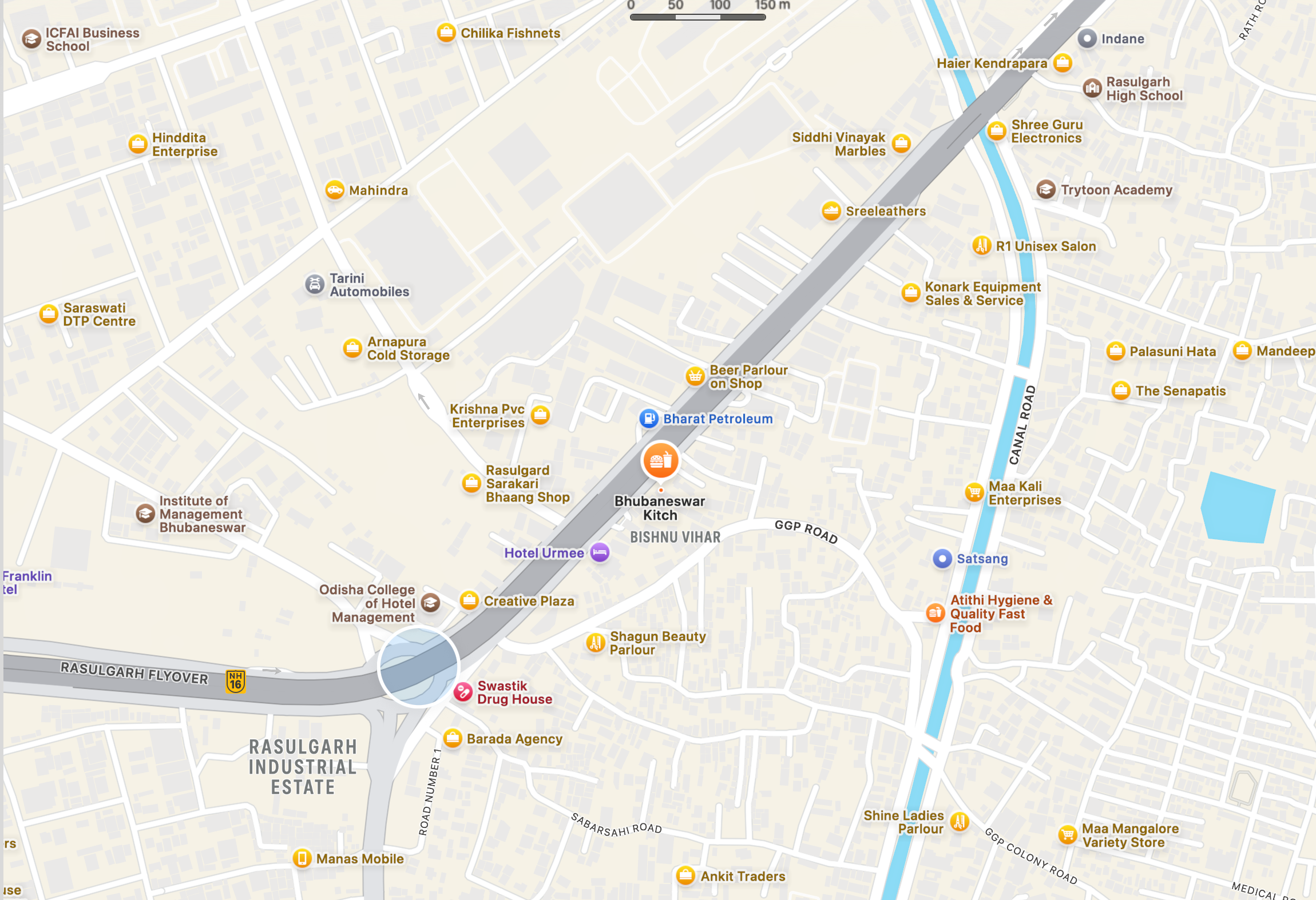 Map visualization
